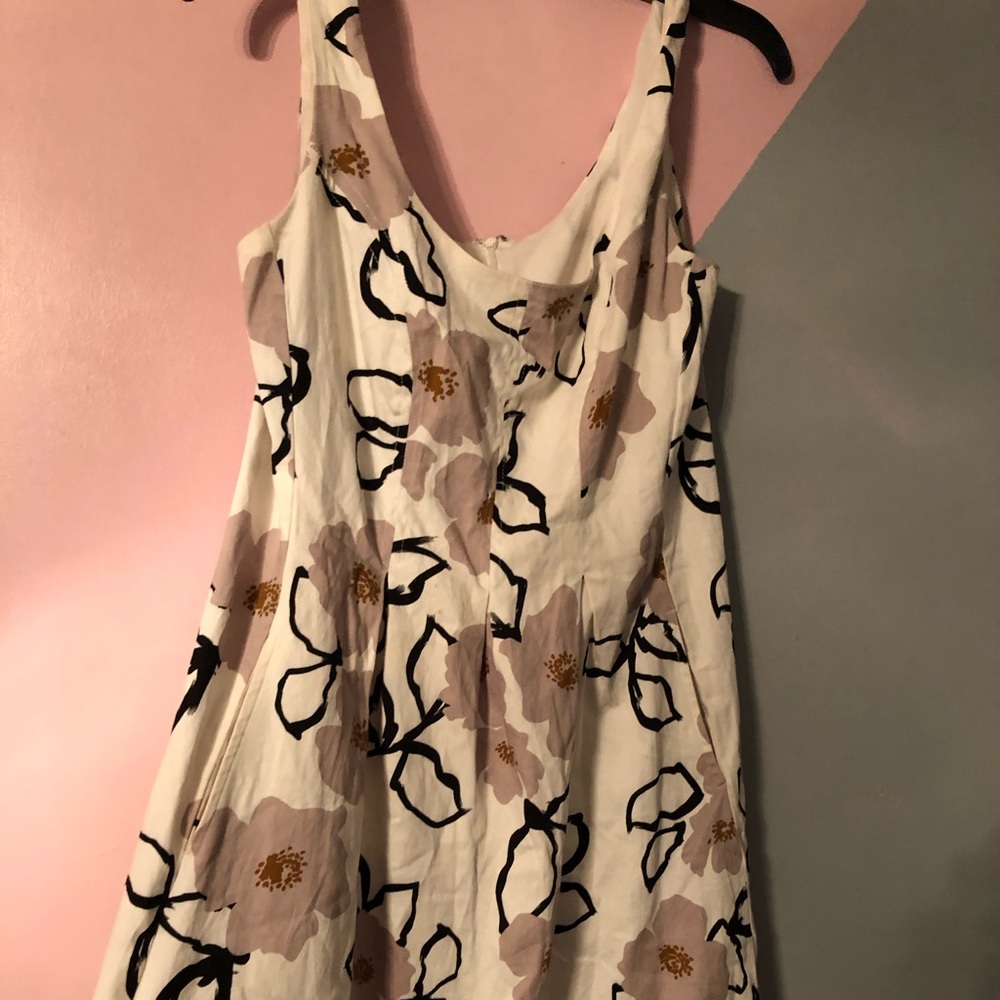 White Floral dress